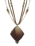 Brown Diamond Pendant