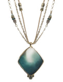 Green Diamond Pendant