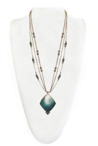 Green Diamond Pendant