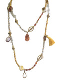 Yellow Multi Bead Necklace
