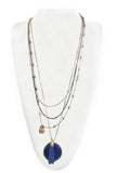 Blue Circle Pendant