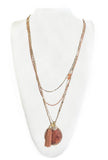 Orange Circle Pendant