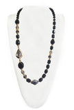 Black Beaded Necklace