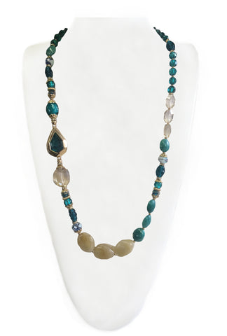 Green Beaded Necklace