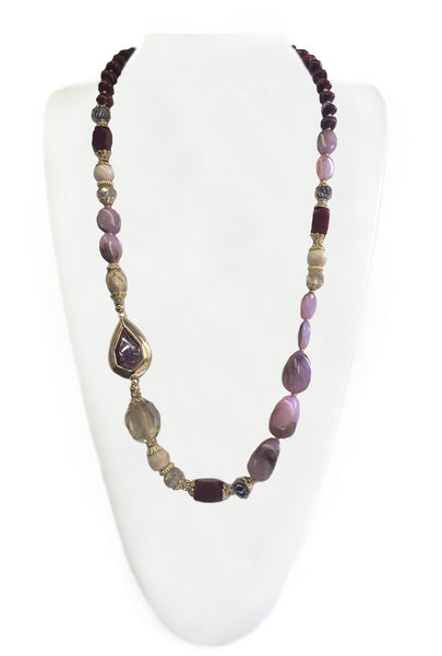 Pink Beaded Necklace