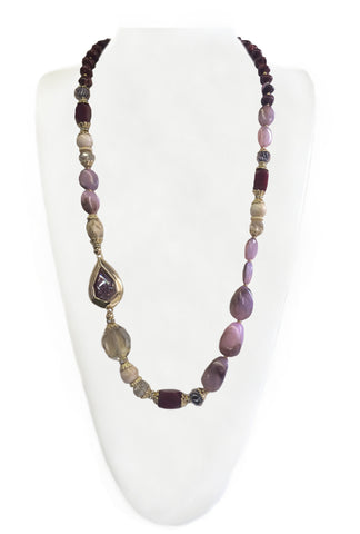 Pink Beaded Necklace
